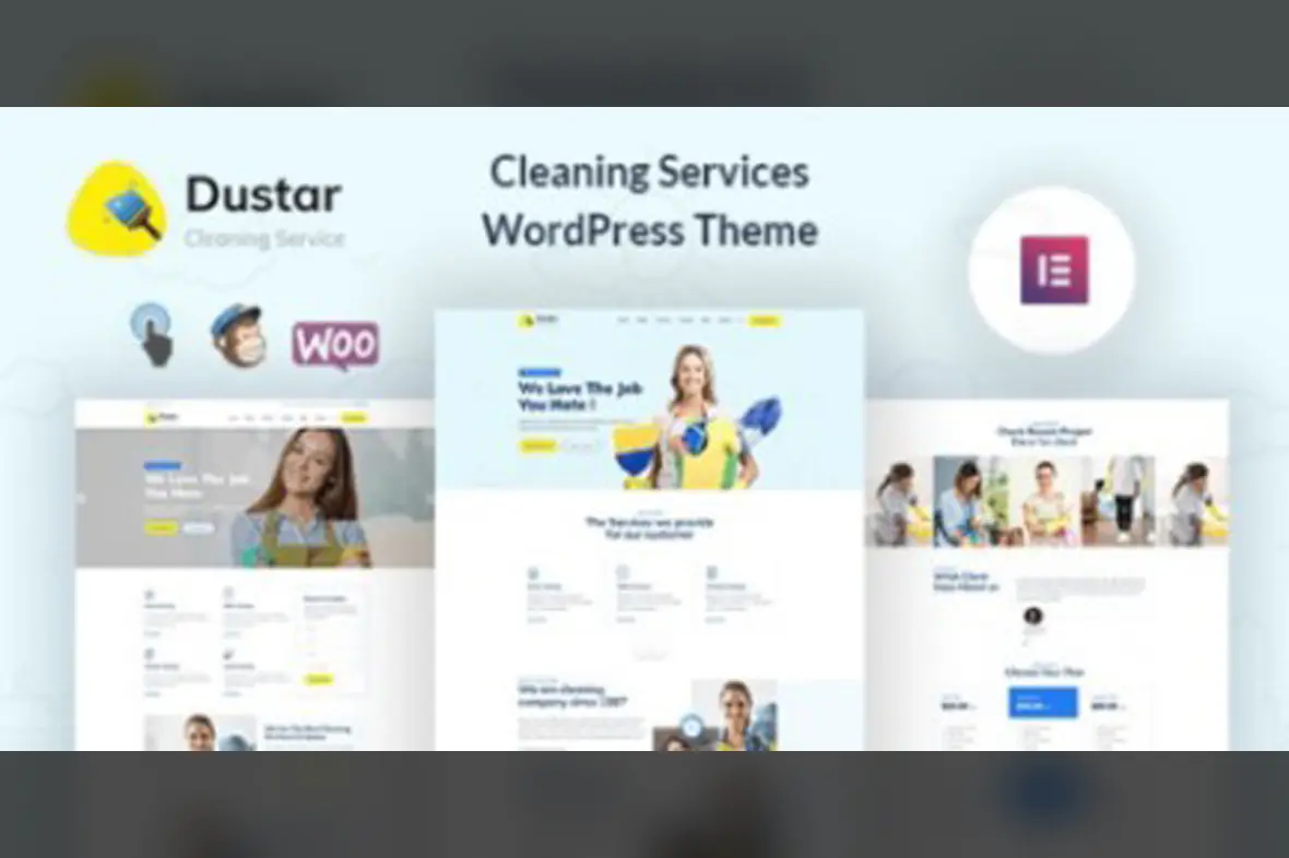 Dustar – Cleaning Services WordPress Theme v1.0.5